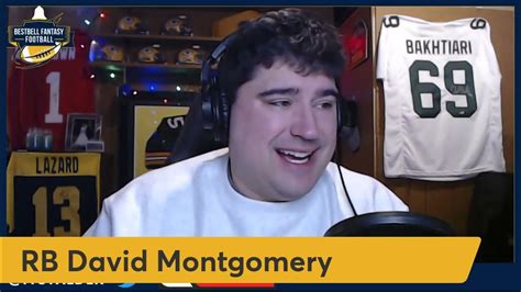 We offer recommendations from over 100 fantasy football experts along with player statistics, the latest. . Should i start david montgomery